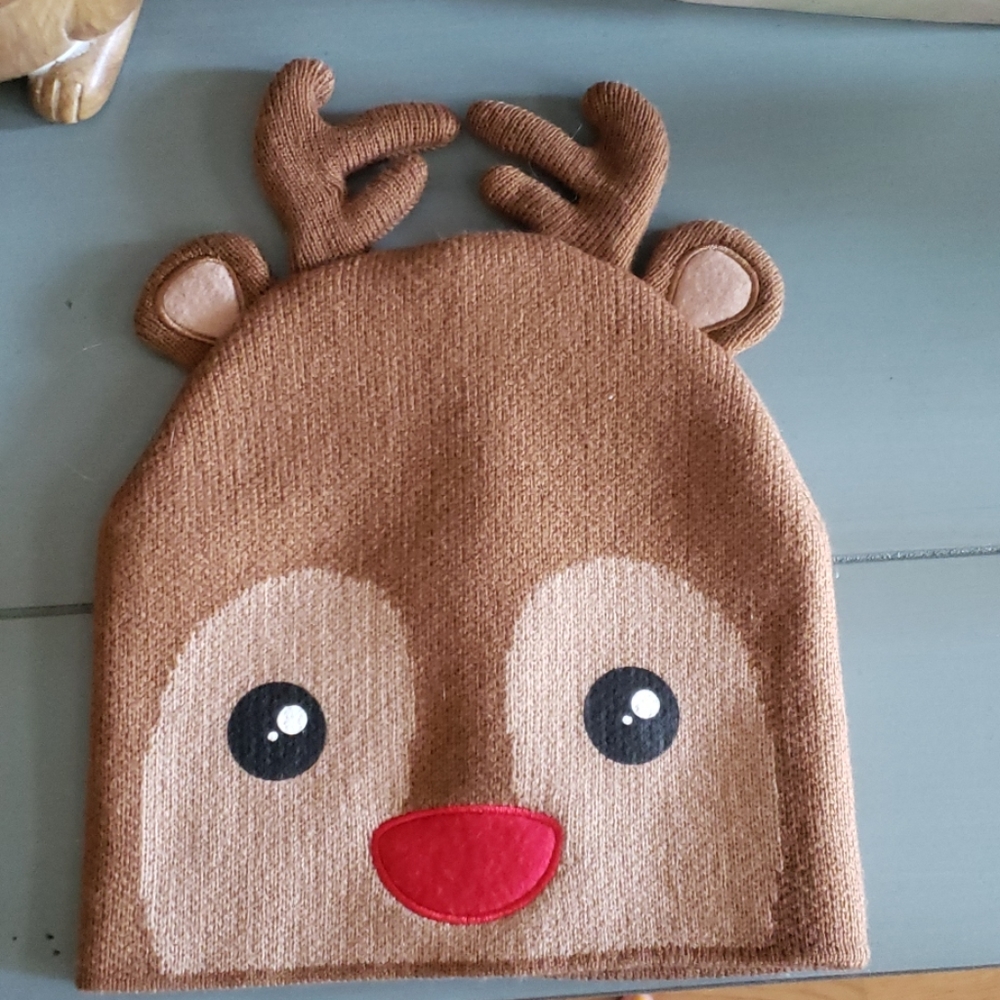 Reindeer Beanie + Bonus Ugly Sweater Note Pad